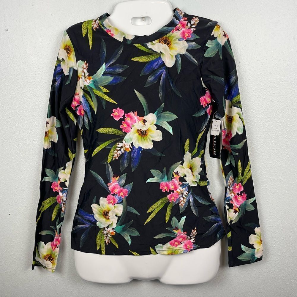 NWT Island Escape Swim Shirt Size S